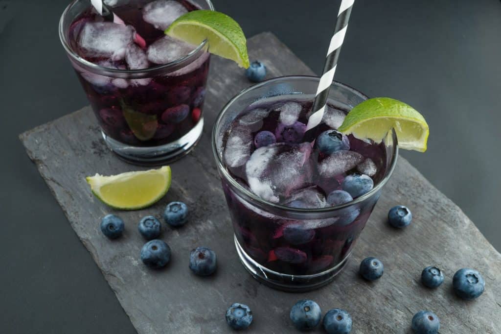 Lemon And Blueberry Water Health and Feed